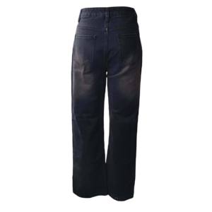 Nouveau jean en denim à boutons, taille mi-haute, streetwear, personnalisé, best-seller, pantalon pour femmes, coton respirant, taille régulière - Product Image 6