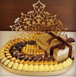 Vaisselle d'hôtel rotin plateau de service au chocolat design merveilleux vaisselle de table MOP chocolat servant essayer de fournisseurs en gros - Product Image 4