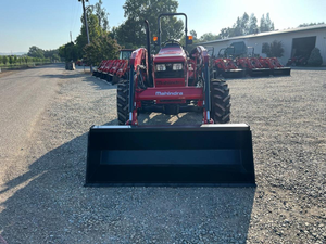 รถแทรกเตอร์มือสอง Mahindra 6075 Power Shuttle รุ่น 6000 ซีรีส์ เครื่องยนต์ Kubota พร้อมปั๊ม สำหรับงานเกษตรกรรม ขาย - Product Image 2