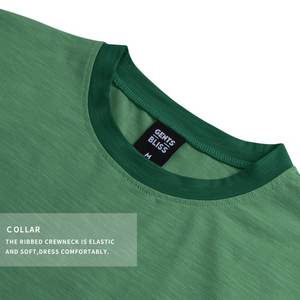 Camiseta Deportiva Ajustada para Hombre con Logotipo Personalizado, Transpirable, de Secado Rápido, Antiarrugas, con Estampado a Cuadros, Cuello Redondo, Impresión Digital - Product Image 5