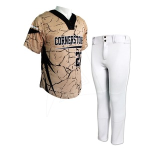 Uniforme de béisbol personalizado para hombre, uniforme de béisbol personalizado al aire libre, venta al por mayor - Product Image 5