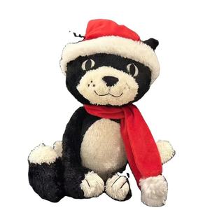 Peluche MaoYi Jelly Cats Grande Noire de Noël en Peluche Courte Ultra-Douce Unisexe Tous Âges Rembourrage Coton PP 10 cm de Hauteur ODM - Product Image 6