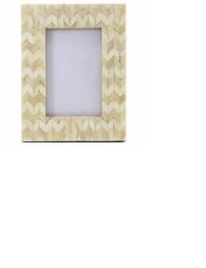 Marco de fotos con incrustaciones de resina de hueso de madera hermoso hecho a mano de la mejor calidad, arte decorativo indio pulido personalizado - Product Image 6