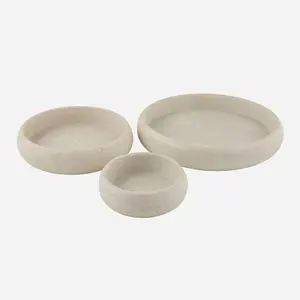 Ensaladera de Mármol Pulido de Lujo con Diseño Moderno, Alta Calidad para Uso Doméstico y en Restaurantes - Product Image 2