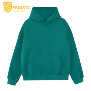 Meilleure qualité impression personnalisée pull à capuche polaire surdimensionné pour hommes 100% coton style Hip Hop avec motif bricolage - Product Image 4