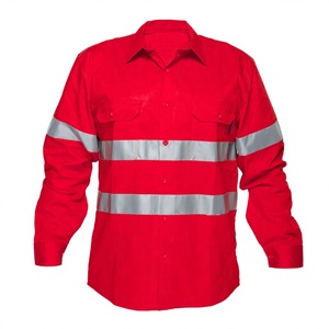Camiseta de Alta Visibilidad con Logotipo Personalizado, Camiseta de Seguridad Reflectante de Manga Larga para Hombre, Ropa de Trabajo de Alta Visibilidad para Construcción - Product Image 1