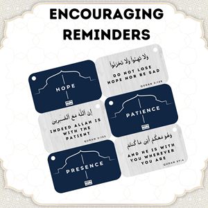 Cartes d'affirmations islamiques, 30 rappels quotidiens, Coran spirituel, décoration islamique anglaise, cadeau du Ramadan et <span class=keywords><strong>de</strong></span> <span class=keywords><strong>l</strong></span>'Aïd, cartes flash pour apprendre <span class=keywords><strong>l</strong></span>'arabe - Product Image 6