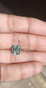 Diamante CVD suelto verde grisáceo elegante certificado IGI corte esmeralda vs es de 1 a 5 ct diamante cultivado en laboratorio - Product Image 4