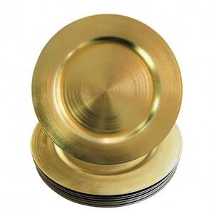 Assiettes En Verre Dorees Pour Mariage A Diner Emballees Vrac Ensemble De Vaisselle Assiette Plat <span class=keywords><strong>La</strong></span> <span class=keywords><strong>Cuisine</strong></span> - Product Image 1