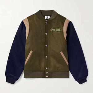 เสื้อแจ็คเก็ตกันน้ำแบบมีฮู้ดสำหรับฤดูหนาว ผ้าฝ้าย 100% ยูนิเซ็กซ์ สไตล์แฟชั่นสตรีท  พร้อมโลโก้ด้านหน้า  ขายส่งเสื้อแจ็คเก็ตผู้ชาย - Product Image 1