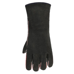 Gants de travail de soudage en cuir de qualité supérieure, confortables pour votre propre logo, gants de travail de soudeur de sécurité à la main, au prix de gros - Product Image 6