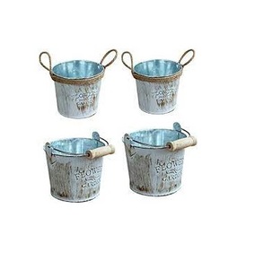 Nordic ขาตั้งเหล็กฉ่ําตกแต่งในร่มสก์ท็อประเบียงโลหะขนาดเล็กกระถางดอกไม้ - Product Image 6
