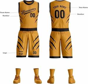 Maillot de basketball personnalisé pour homme, haute qualité, 100 % polyester, maille respirante, pour l'été, sublimation vierge pour adultes - Product Image 3