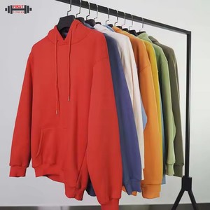 Sudadera con capucha de lana de algodón pesado de invierno para hombre de alta calidad de ajuste regular 300gsm - Product Image 6