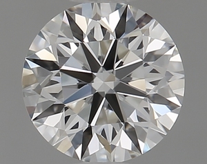 คุณภาพสูงธรรมชาติ GIA Certified 0.50 กะรัตสีขาว H สี VVS1 ความชัดเจนรอบ Brilliant Cut ธรรมชาติหลวมเพชร Solitaire - Product Image 1