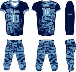 Uniforme de Fútbol Americano Transpirable y Fácil de Usar, Ropa de Equipo, Sublimación, Talla Grande, Servicio OEM, Manga Corta, Estampado - Product Image 2