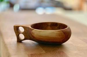 COMPLETELY Natural Wood Tea Cup Wooden for Wine Coffee Water Hot Cold Drinks Drinking <b>Mug</b>, Japanese Style Wood Tea Cup - Product Image 2