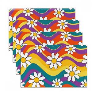 Napperons de table à manger Offre Spéciale 100% coton taille personnalisée napperons de conception populaire avec logo personnalisé - Product Image 3