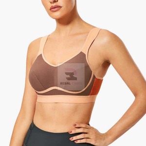 Sujetador deportivo de alta calidad de gran oferta, Sujetador deportivo transpirable para yoga y gimnasio con logotipo personalizado - Product Image 5