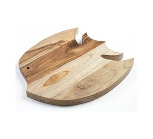 Tabla de cortar de bambú de forma redonda grande para cortar madera de cocina Totalmente orgánica natural exclusiva para un nuevo diseño fresco - Product Image 4