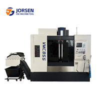 Centre d'usinage vertical CNC VMC855 GSK à couple élevé, table 5 axes BT40, fonctionnalités automatiques simples pour la fabrication de pièces marines