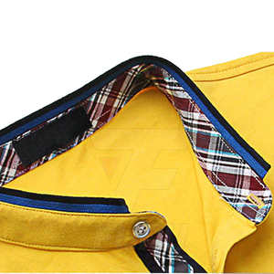 Nuevo estilo bordado para hombre para camiseta de Polo cómodo patrón sólido Jersey tela Venta caliente de talla grande hecho en Pakistán - Product Image 4