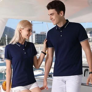 Venta al por mayor de poliéster de algodón uniforme de los hombres de golf Polo impresión personalizada bordado logotipo Polo camisa para los hombres - Product Image 2