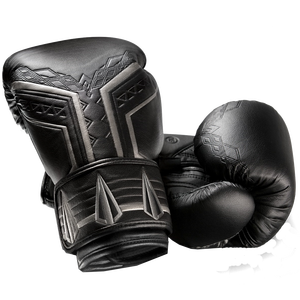 Guantes de boxeo ganadores profesionales de alta calidad Guantes de entrenamiento de boxeo ganadores de cuero de vaca genuino personalizados - Product Image 2
