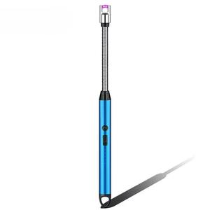 Encendedor eléctrico recargable pequeño de diseño moderno con pantalla táctil y luz de carga para viajes y cigarrillos - Product Image 1