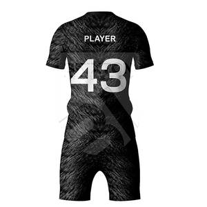 Ensemble d'uniformes de volley-ball personnalisés par sublimation pour hommes et femmes, respirant, à séchage rapide, maillot et short de sport, vêtements d'équipe OEM - Product Image 2