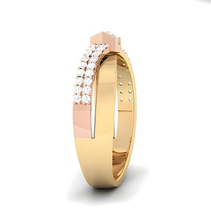 Auténtico anillo de diamante solitario de oro de 18 quilates para mujer Anillo de compromiso y boda certificado IGI - Product Image 3