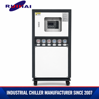 Refroidisseur industriel à eau RUIHAI RHP-15W 15HP 50.14kW pour le refroidissement des procédés de moulage par injection et d'extrusion de plastique