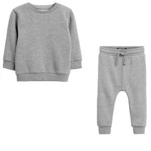 Vente en gros de survêtements d'hiver pour bébés garçons pour enfants, deux pièces sweat-shirt et pantalon en coton et polyester respirant - Product Image 3
