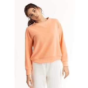 Sweat-shirt respirant brodé motif pêche en tissu tricoté 224-210-001 - Product Image 4