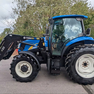 Alto rendimiento NEW HOLLANDs TS100A DELTA Tractor agrícola Calidad Tractor de ruedas usado con motor de motor - Product Image 1