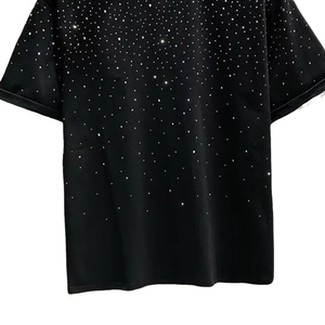 Wholesale New Design Rhinestone <b>T</b> <b>Shirts</b> For Men Streetwear Fashion Printed Men Custom Design <b>Ringer</b> Rhinestone Men's <b>T</b>-<b>shirts</b> - Product Image 4