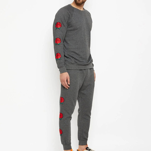 ชุดวอร์มสำหรับผู้ชายน้ำหนักเบาพิมพ์ลายโลโก้ได้ตามต้องการเสื้อผ้า2025ฤดูหนาว - Product Image 3