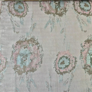 Tela de Jacquard de brillo ultra suave turco, 100% poliéster, transpirable con características metálicas, COL 6 para prendas de Abaya para niñas - Product Image 1