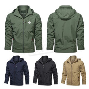 แจ็คเก็ตซอฟต์เชลล์น้ำหนักเบาแจ็คเก็ตกลางแจ้งกันลม - Product Image 6