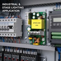 Carte d'alimentation à découpage AC/DC 24V 5A 120W à haut rendement, module d'alimentation à châssis ouvert pour équipement industriel
