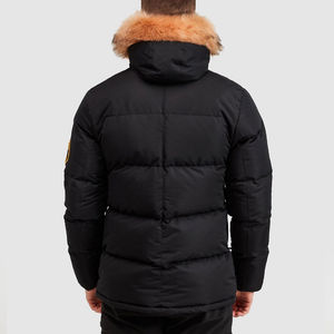 Chaqueta Parka Reversible con Capucha para Hombre, Personalizada, Abrigo Deportivo Cálido e Impermeable, Tallas Grandes, Material Relleno de Algodón, OEM - Product Image 6