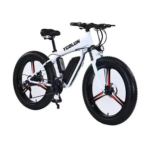 Bicicleta Eléctrica Nueva de Alta Calidad para Adultos, Aleación de Magnesio, Rueda Grande Integrada, Motocicleta Eléctrica de Dos Ruedas, Neumático Grueso, 500w - Product Image 2