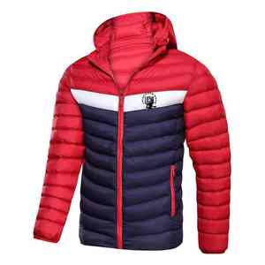 Vêtements de sport UNIQUE, veste d'hiver pour homme personnalisable, veste matelassée à bulles, doudoune à capuche, brillante, imperméable, service OEM disponible - Product Image 6