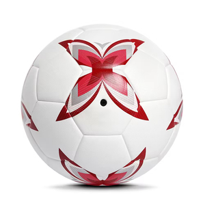 Balón de Fútbol Personalizable OEM ODM, Material de Cuero y PU, Balón de Fútbol para Entrenamiento de Adultos, Logotipo Impreso - Product Image 4