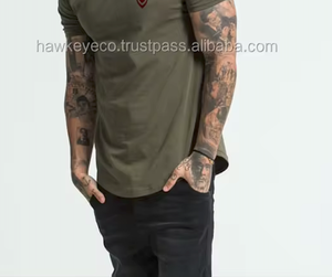 2025 calidad de primera clase al por mayor cuello redondo Camiseta personalizada impresión hombres camiseta impresión personalizada verde hombres camiseta - Product Image 6