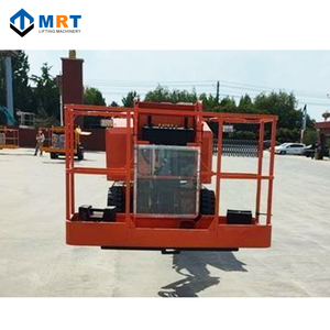 Mrt Ce 300 Kg Thủy Lực Trailer Điện/Diesel 14 M 16 M 18 M Towable Boom Lift - Product Image 4