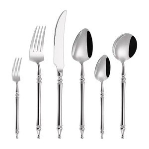 Ensemble de couverts en acier inoxydable de qualité optimale, assurant une uniformité dans votre présentation de table pour un look élégant. - Product Image 4