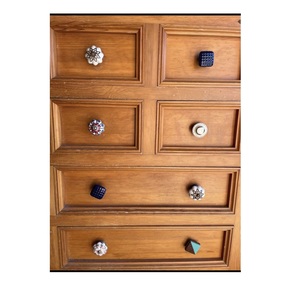 Pomo de puerta de madera y resina ecológico de la mejor calidad, elementos de madera natural y resina, producto artesanal - Product Image 6