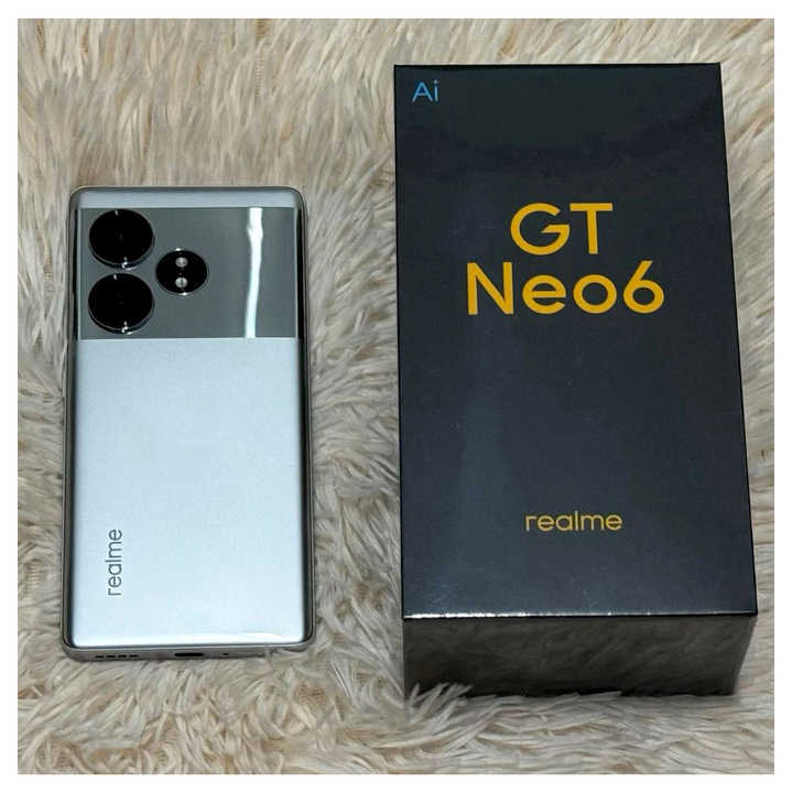 New Arrival Real Me GT Neo 6 6.78inch 1.5K 120Hz Display 8s Gen 3 5500mAh Battery Android 14 5G Smart Phone