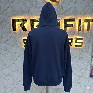 Créez votre propre style : sweat à capuche d'hiver personnalisé, imprimé et brodé, 100% coton, coupe ample, unisexe - Product Image 6